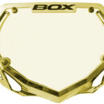 Box nummerplaat gold