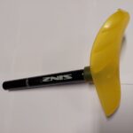 Sinz mini pvc zadel 22.2"/ 20.5" Yellow transp.