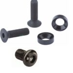 Macneil Flushmount Crank Bolt Kit (Bolts fit FSA, Odyssey, DK BMX cranks)