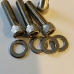 Bouten rvs (set 4) + ringen 3/8 o.a. voor Profile naaf