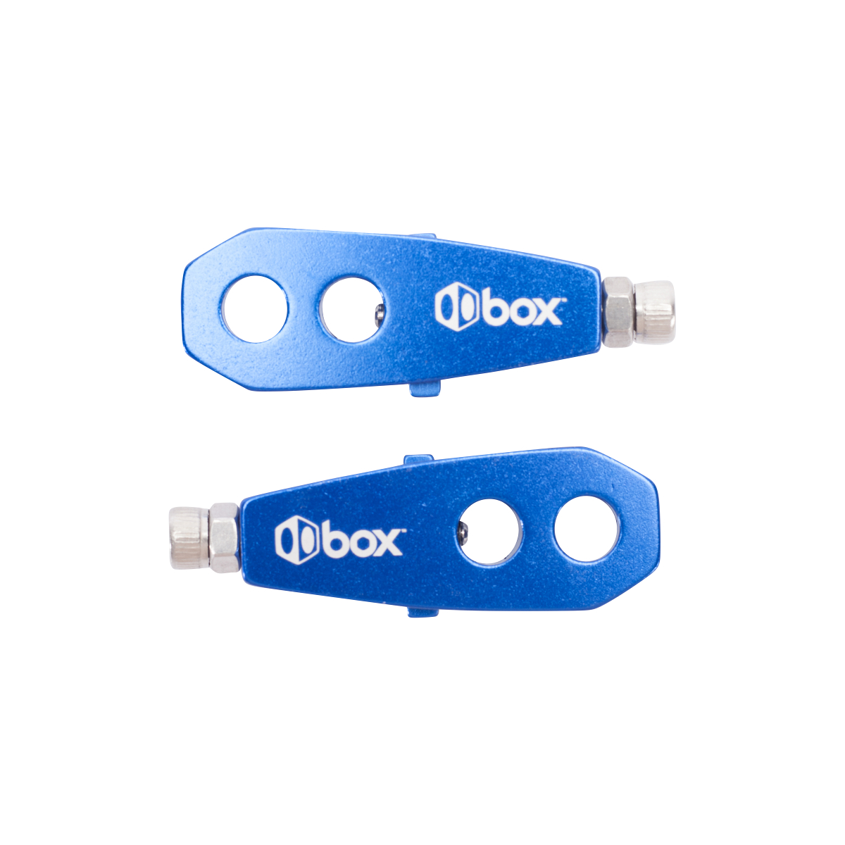 Box Two Chain tensioner 10mm x 2 axle hole blue (per set)