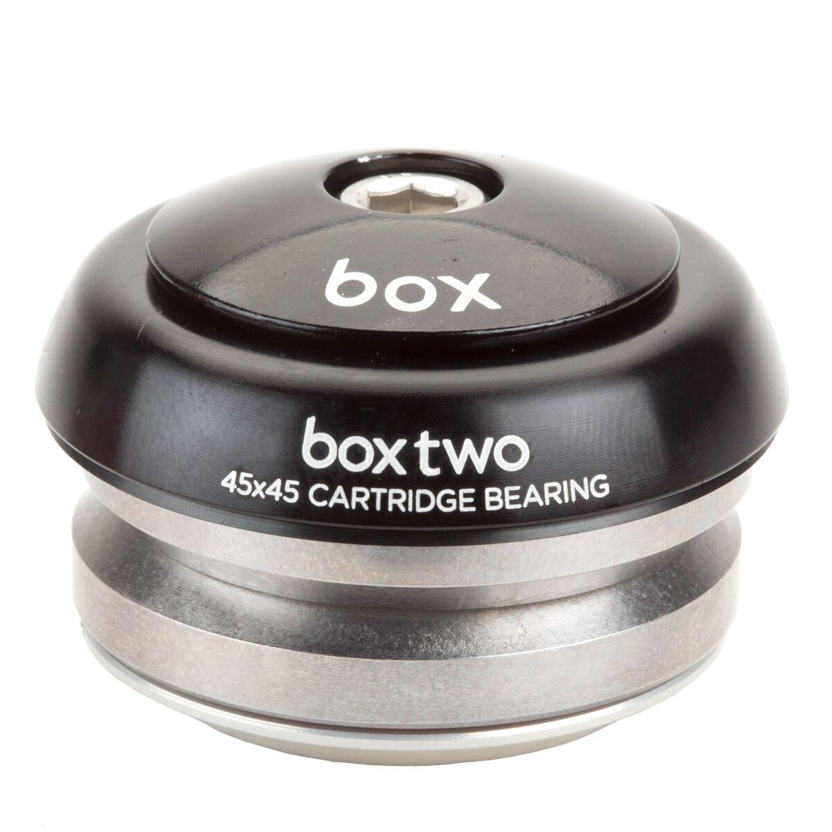 Box Two 45x45 1 1/8" Intregrated headset black