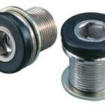 2 Bouten ISIS trapas Axle Bolt M12