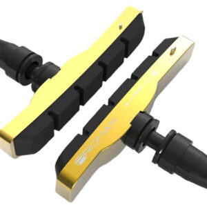Promax B-1 Cartridge brake pads post mount 70mm gold