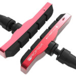 Promax B-1 Cartridge brake pads post mount 70mm red
